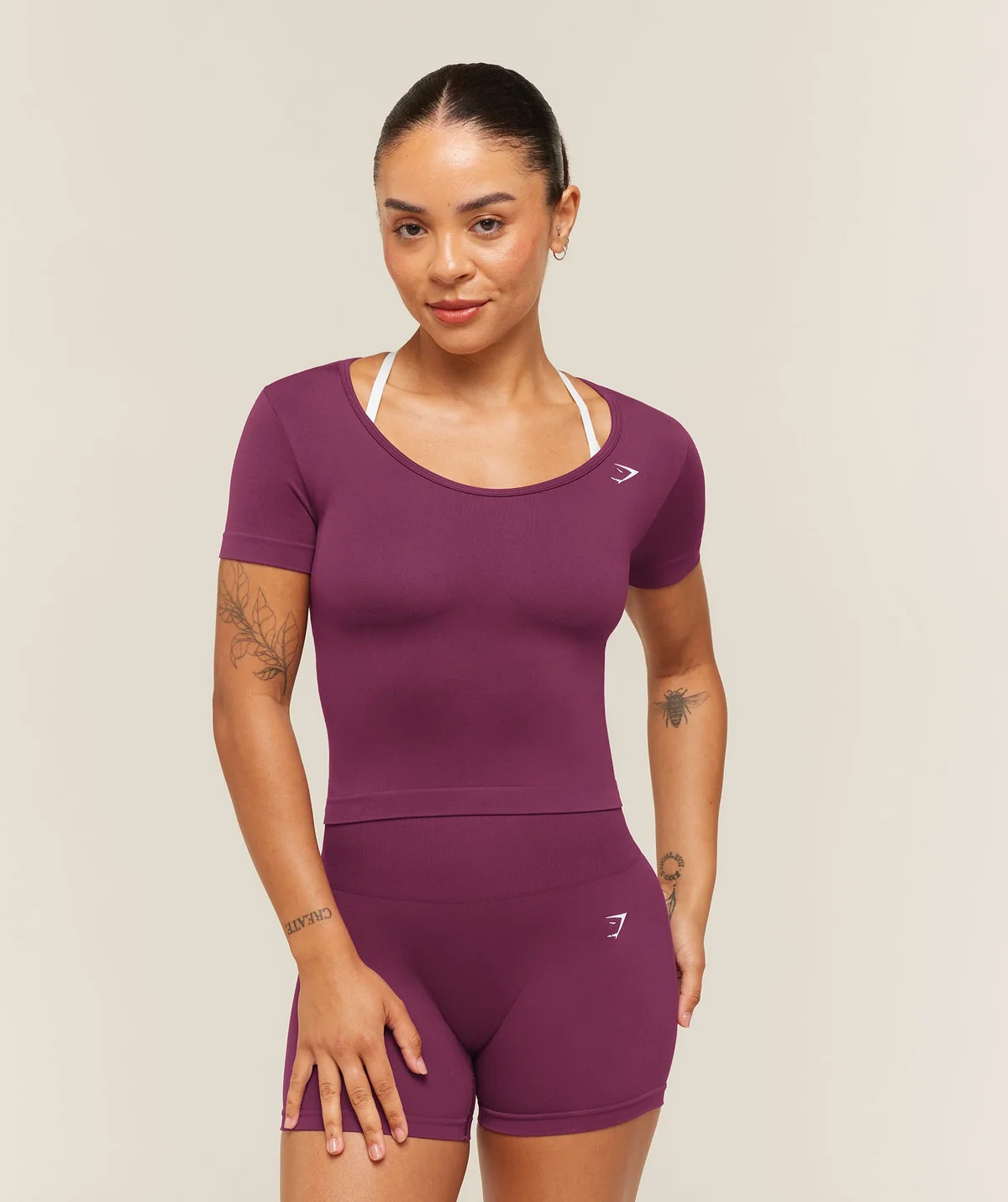 Camiseta Everyday Seamless de Corte Ajustado