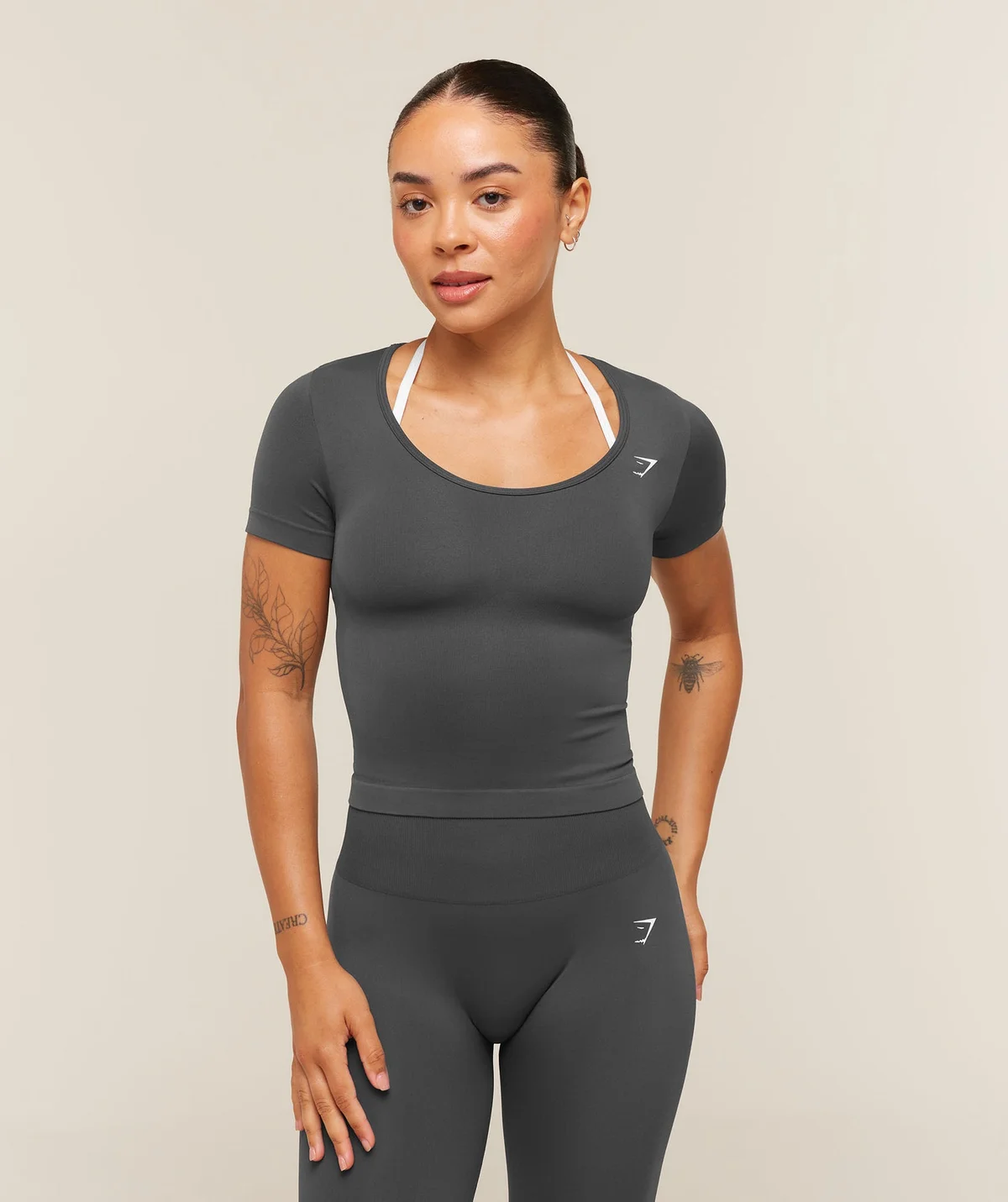 Camiseta Everyday Seamless de Corte Ajustado