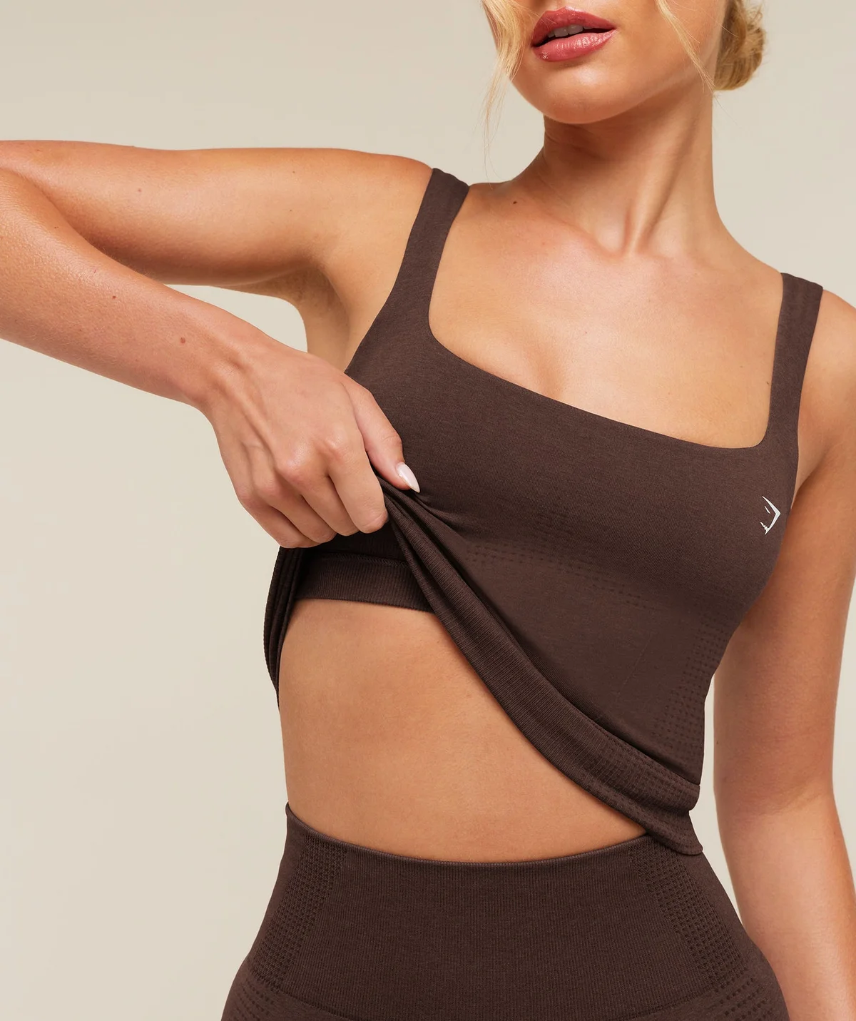 Camiseta sin Mangas Vital Seamless con Soporte