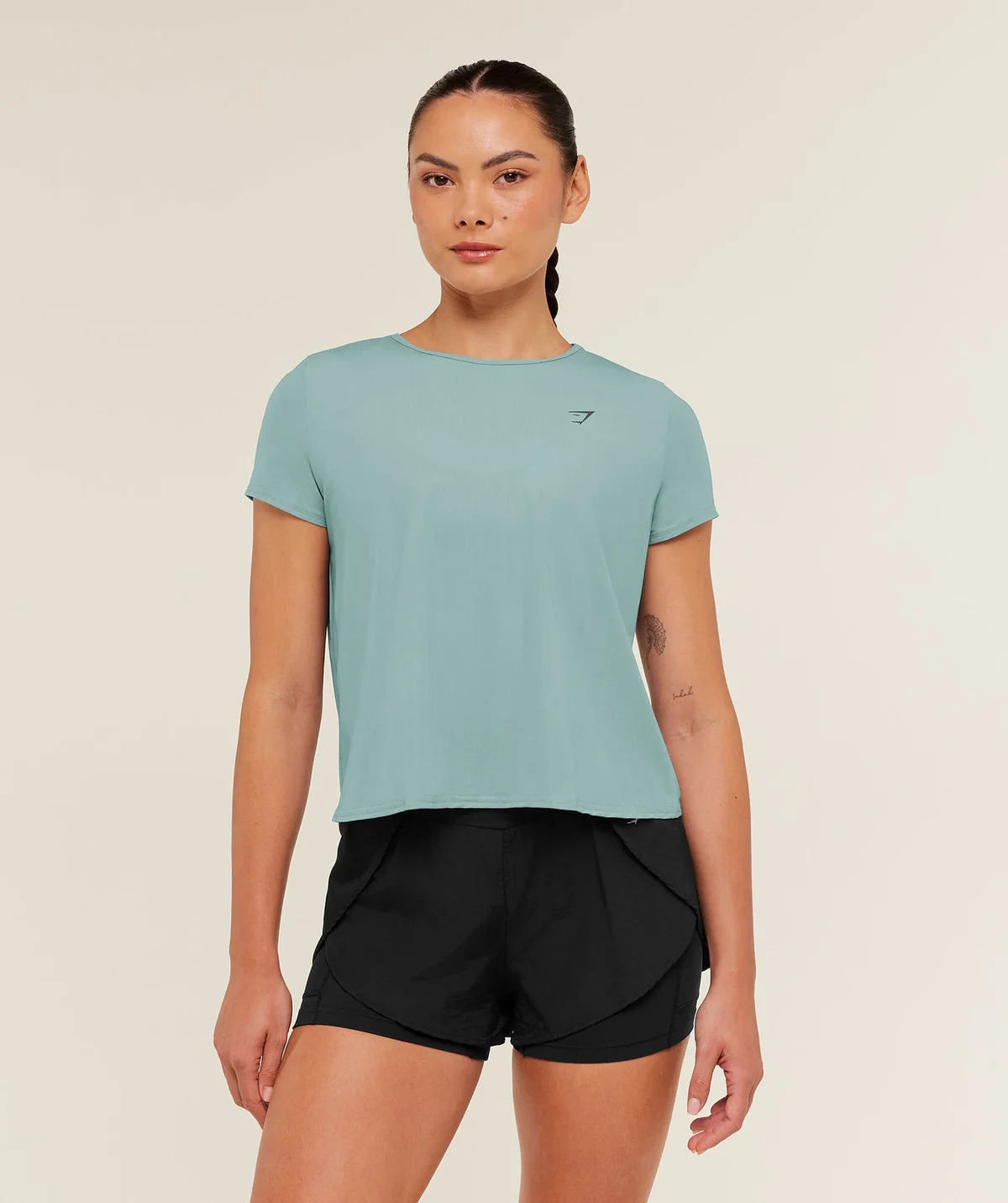 Camiseta de Manga Corta para Running