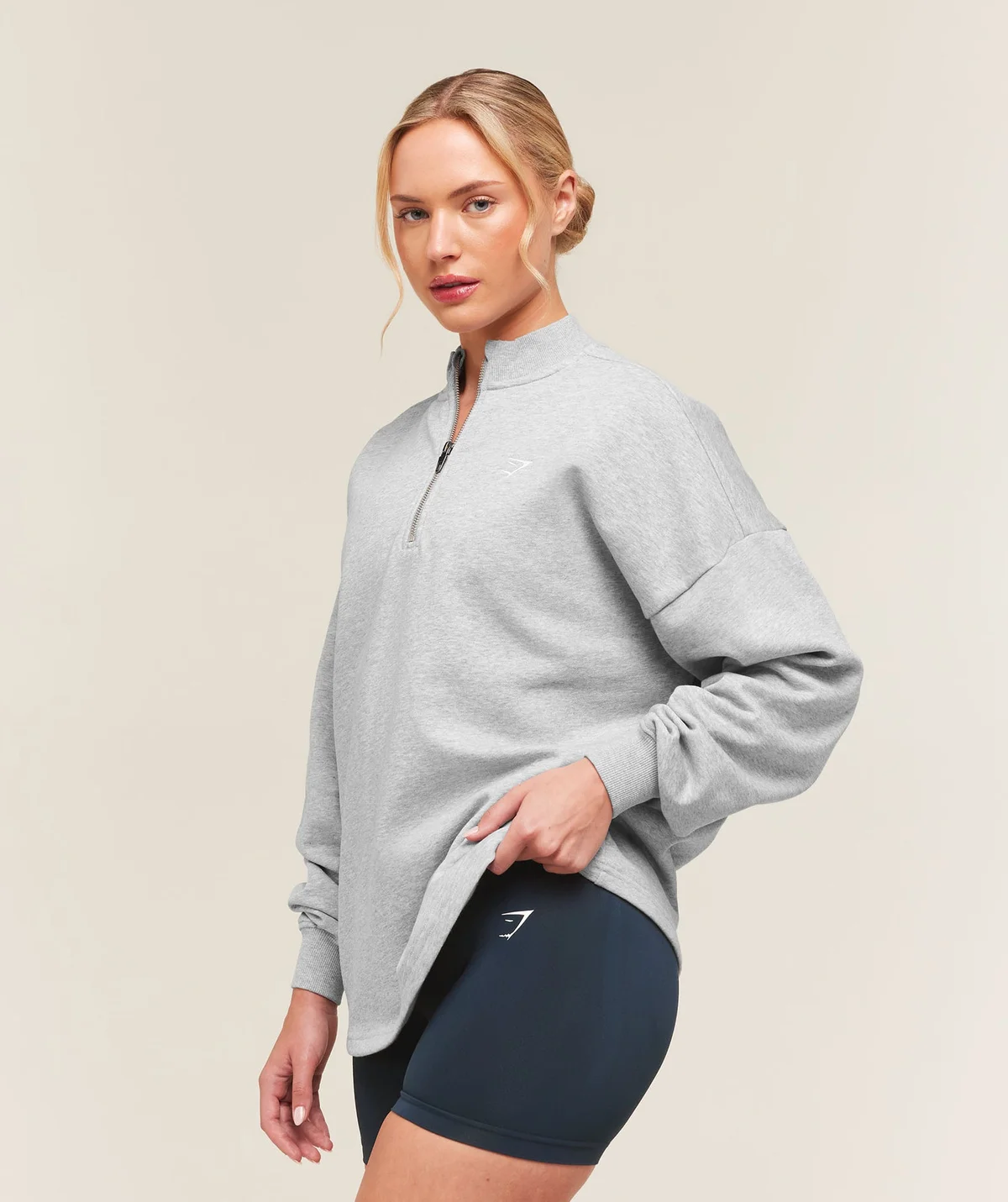 Buzo Training Oversized con Cremallera Cuarto - imagen 3