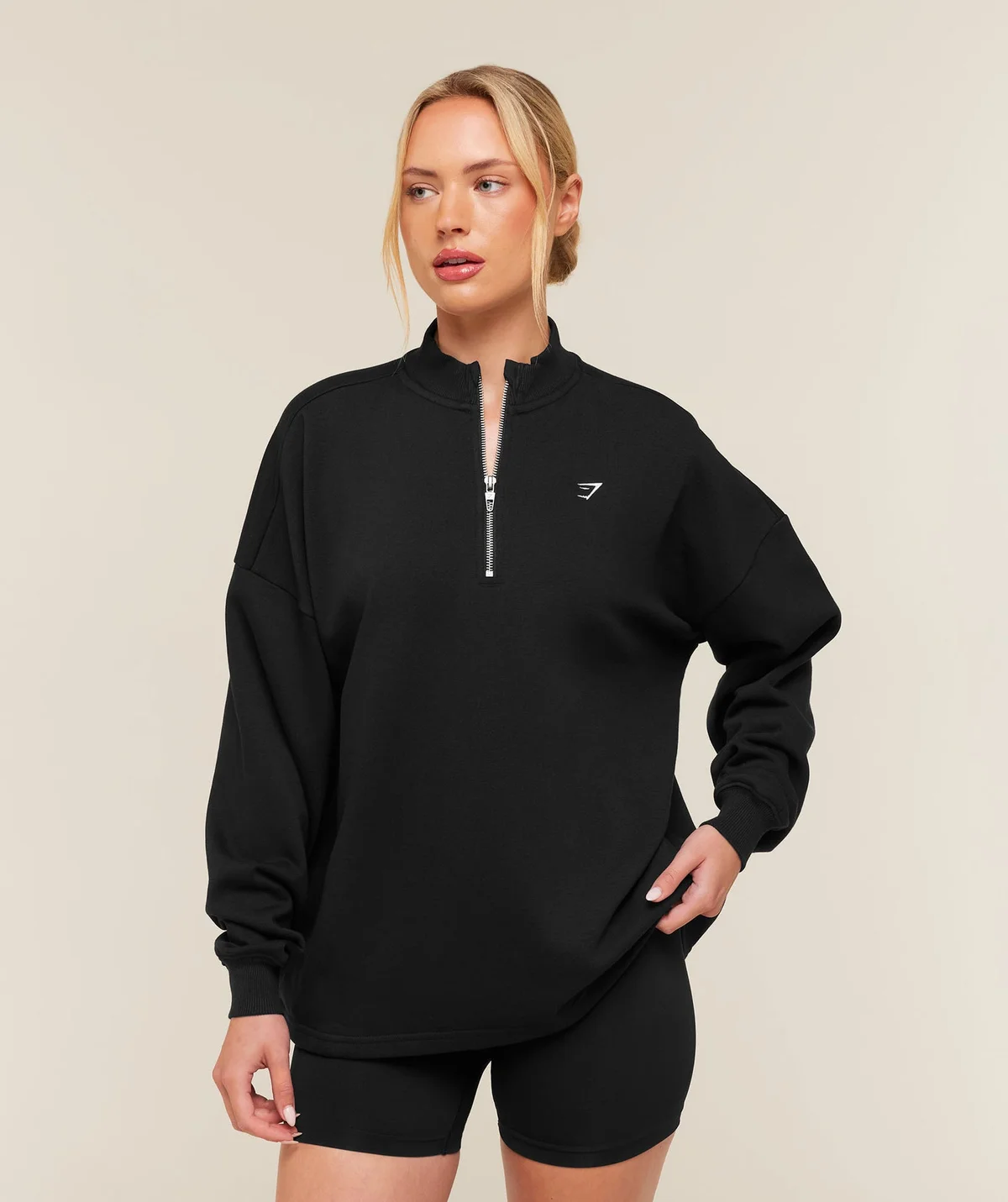 Buzo Training Oversized con Cremallera Cuarto - imagen 1