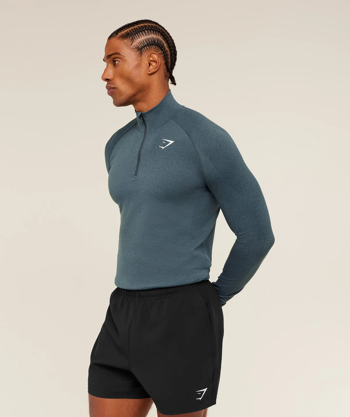 Buzo con Cierre a Media Altura Vital Seamless - imagen 3