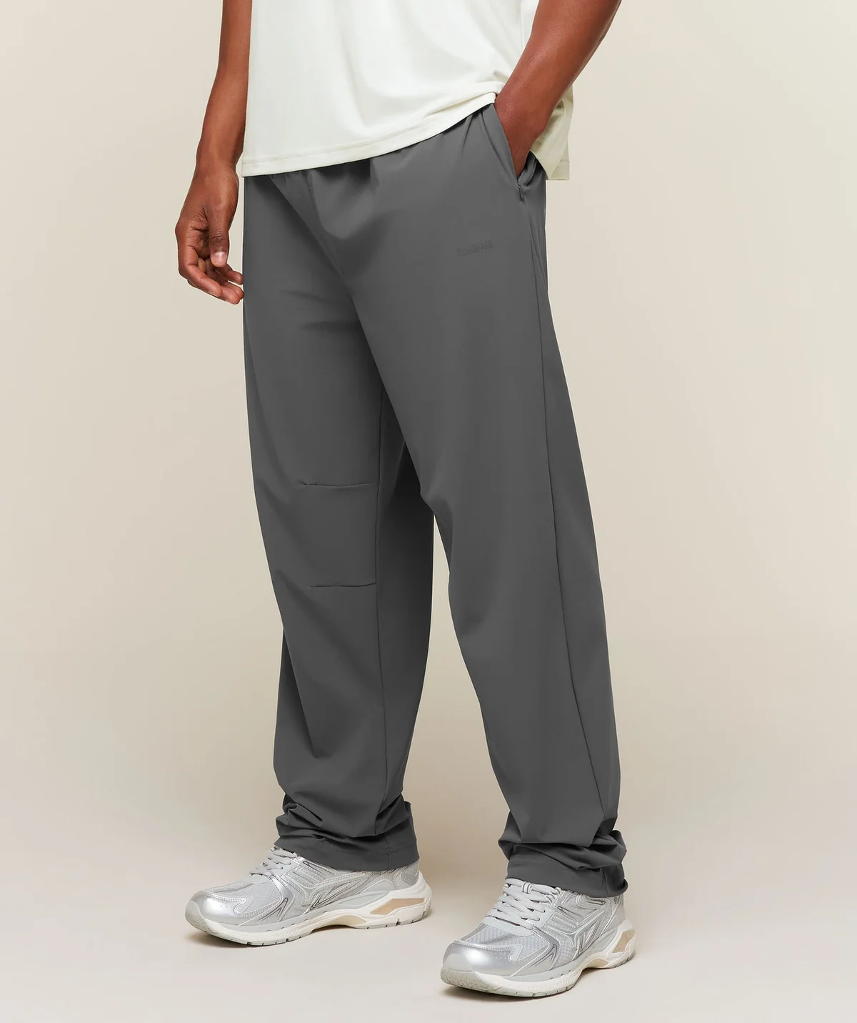 Pantalón Campus Crest Oversized en Tejido Plano
