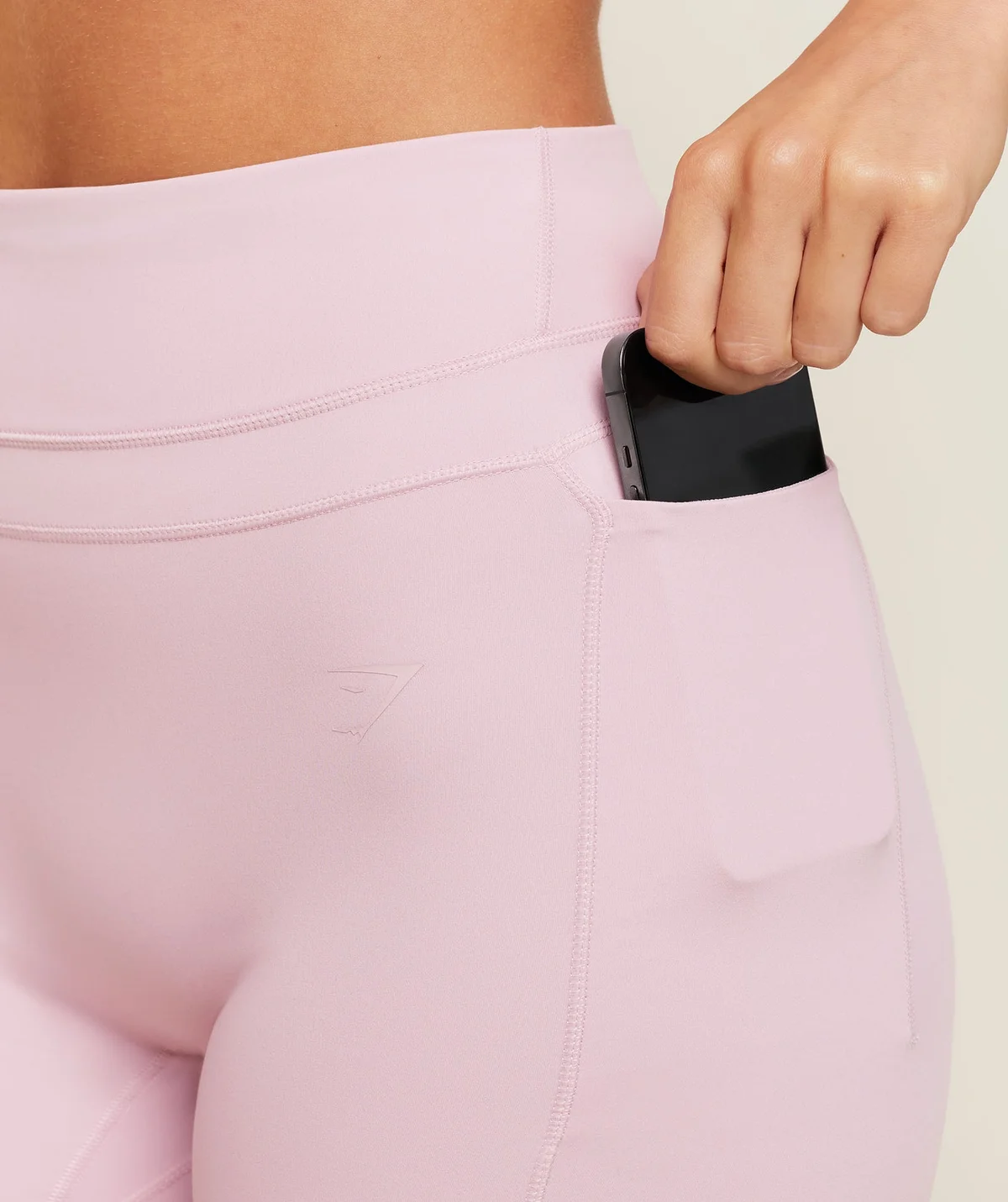 Shorts Whitney de Tiro Alto con Bolsillos
