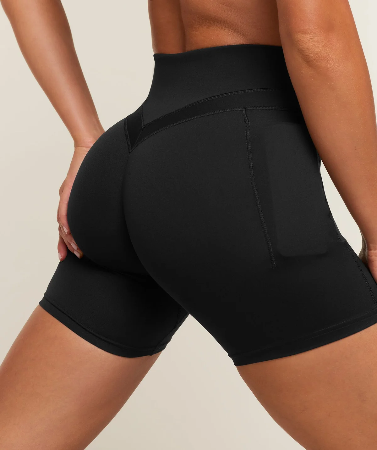 Shorts Whitney de Tiro Alto con Bolsillos - imagen 6
