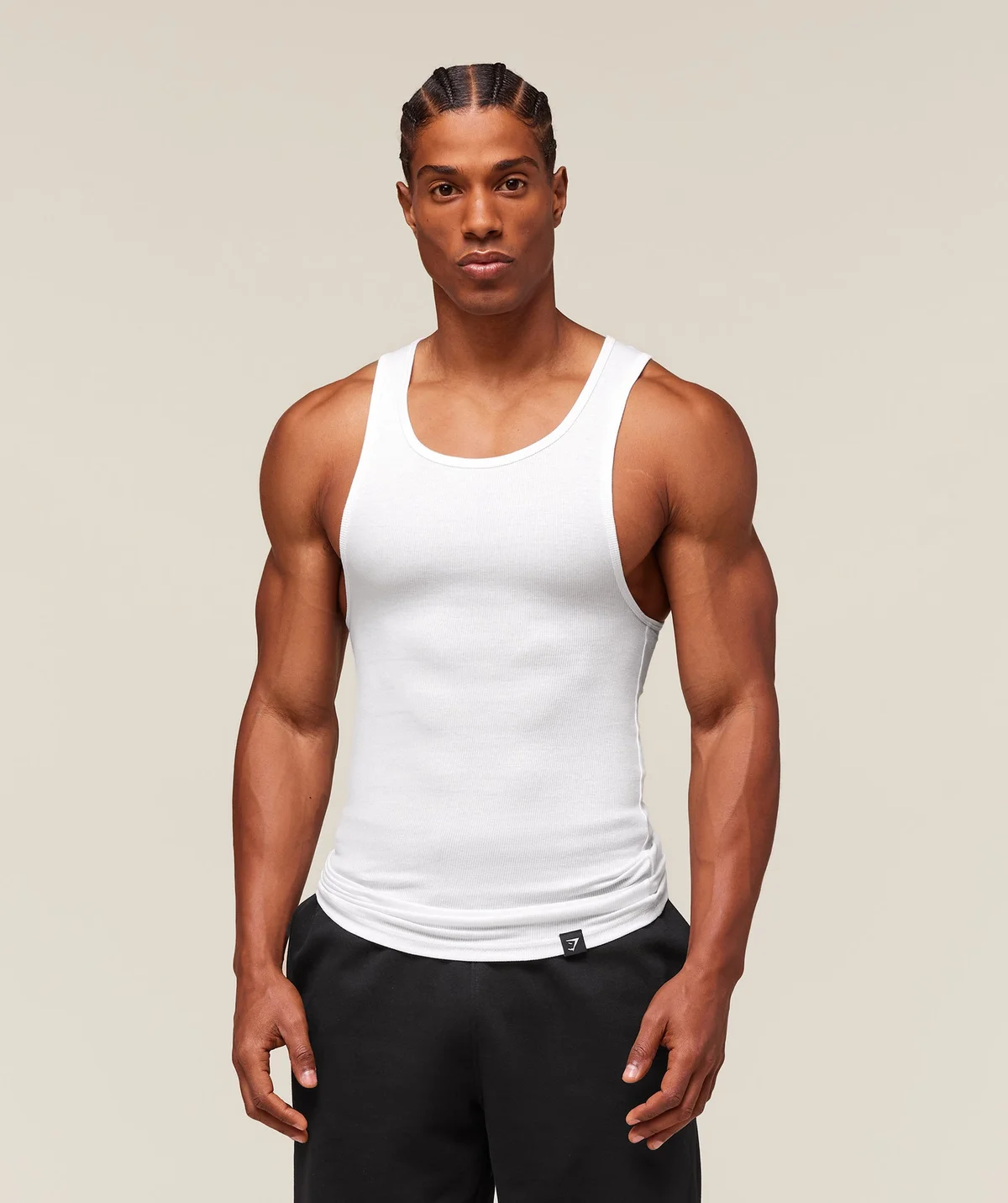 Camiseta sin Mangas Acanalada