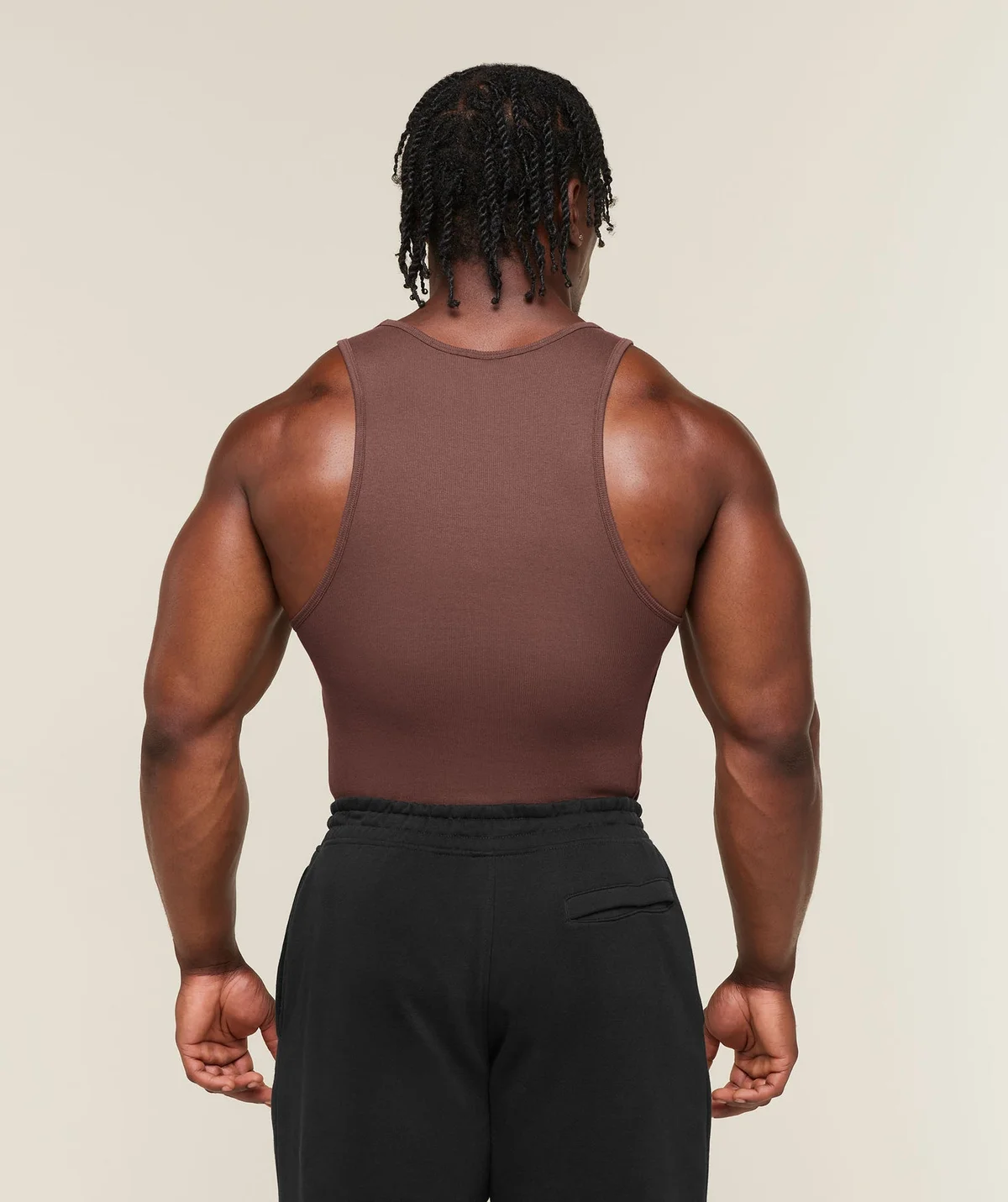 Camiseta sin Mangas Acanalada