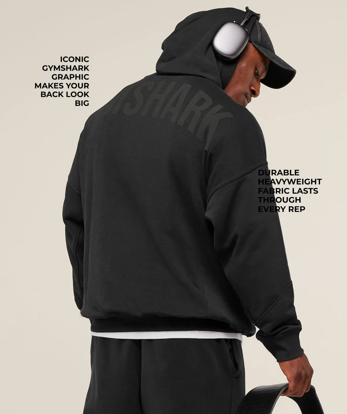 Sudadera con Capucha Oversized Power