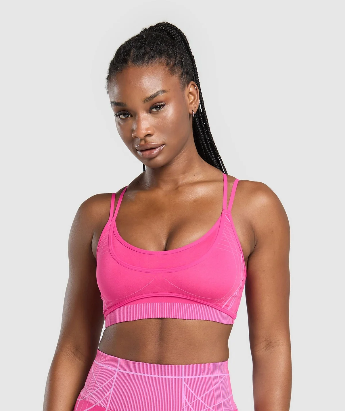 Top Deportivo Apex Seamless de Tiras
