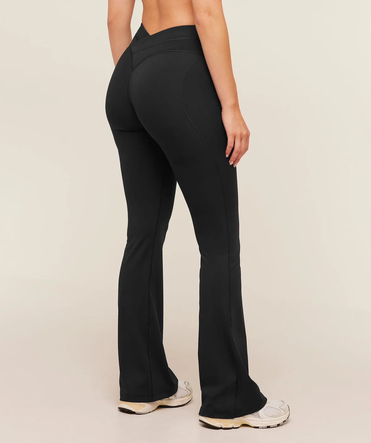 Leggings Acampanados con Espalda Cruzada