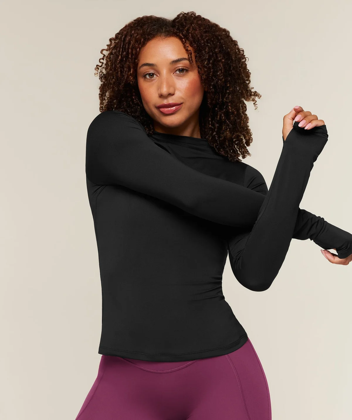 Camiseta de Manga Larga Running High Neck - imagen 5