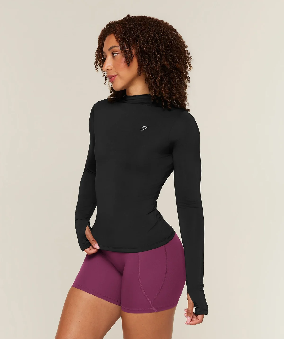 Camiseta de Manga Larga Running High Neck - imagen 3