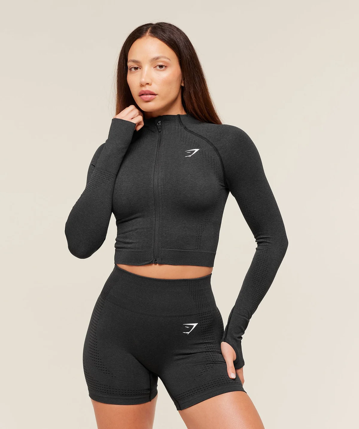 Buzo Vital Seamless Midi Zip 2.0 - imagen 1