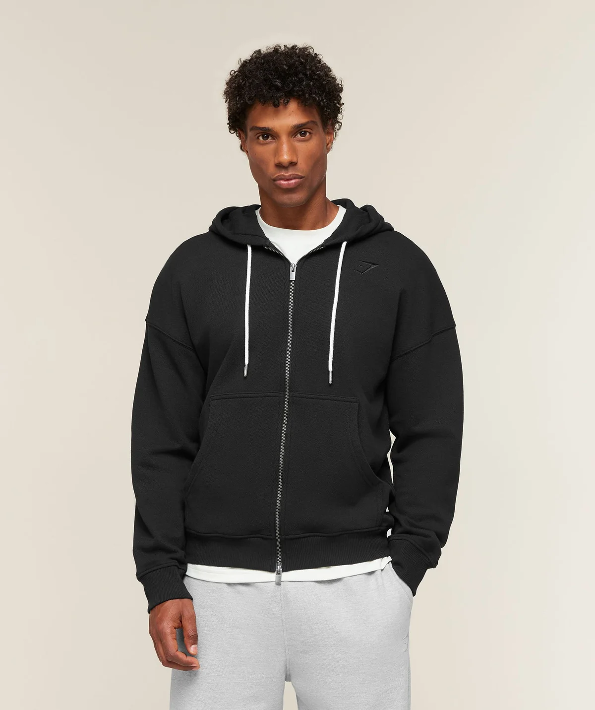Sudadera con Capucha Campus Crest con Cremallera