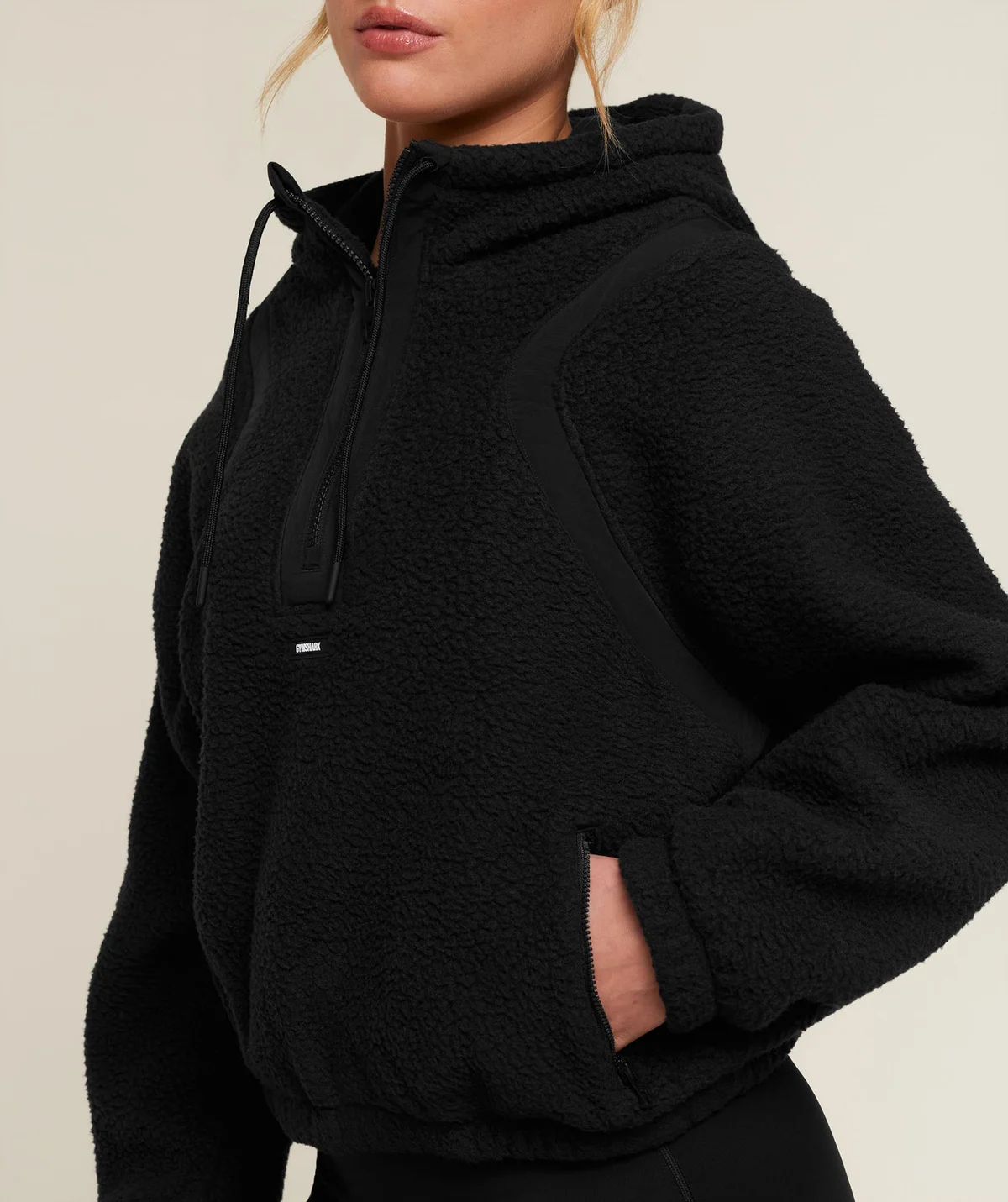 Chaqueta Sherpa con Cierre de 1/4 - imagen 5