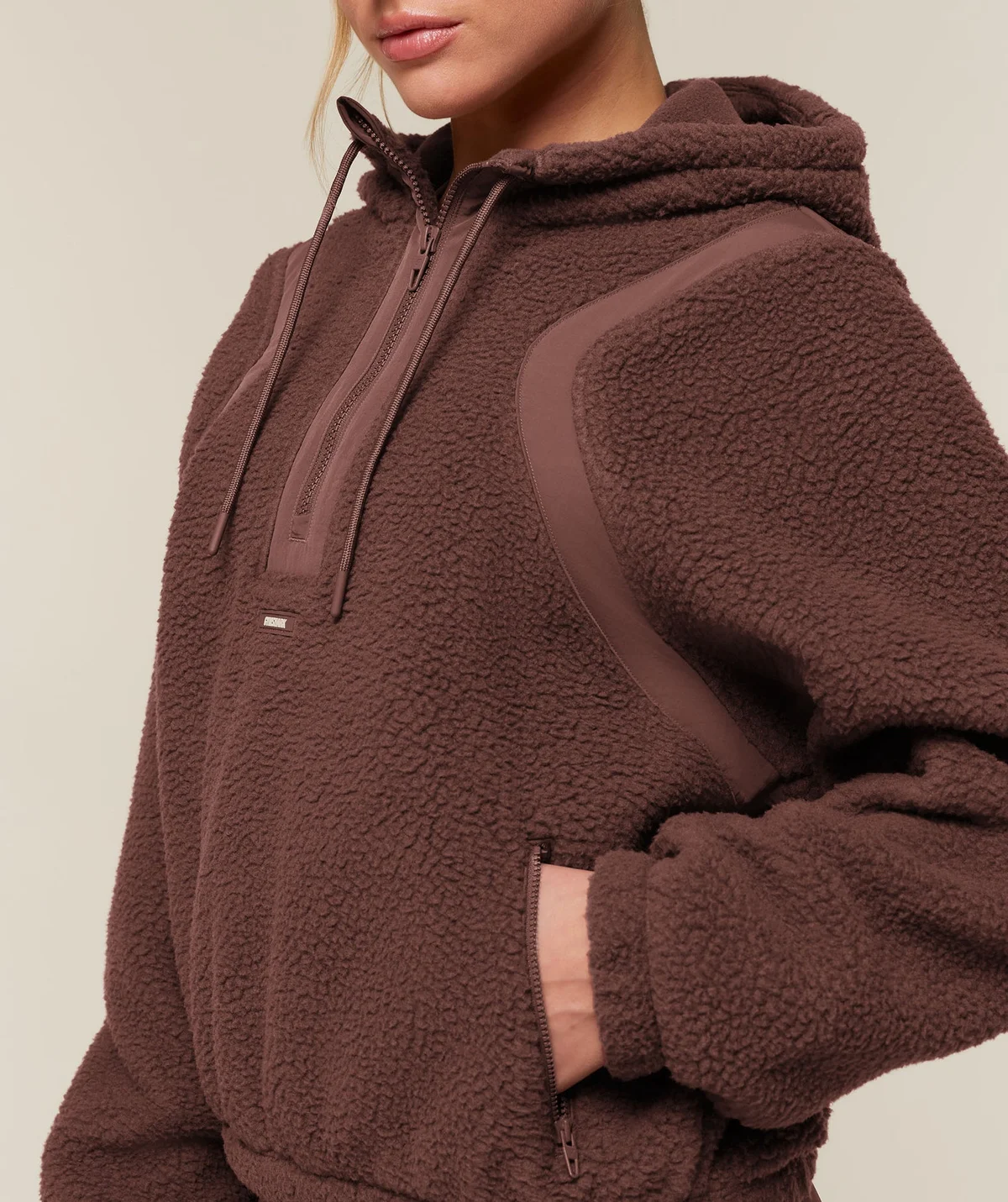 Chaqueta Sherpa con Cierre de 1/4 - imagen 5