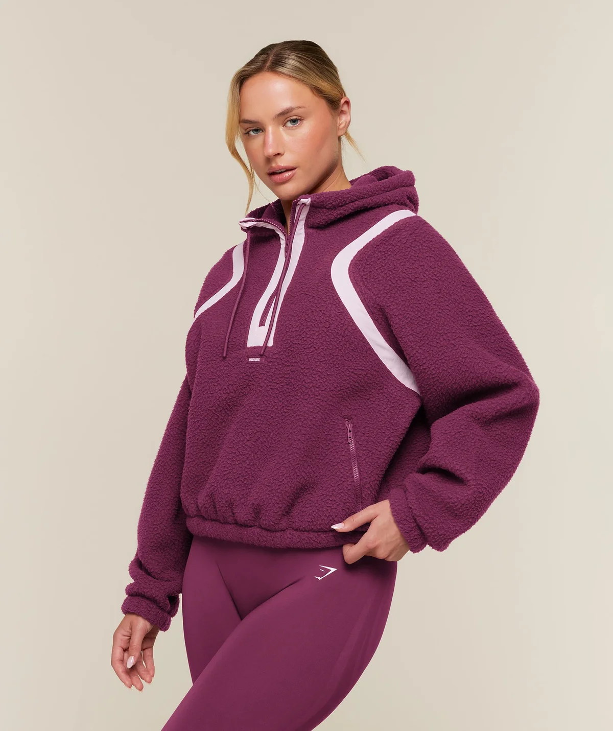 Chaqueta Sherpa con Cierre de 1/4 - imagen 3