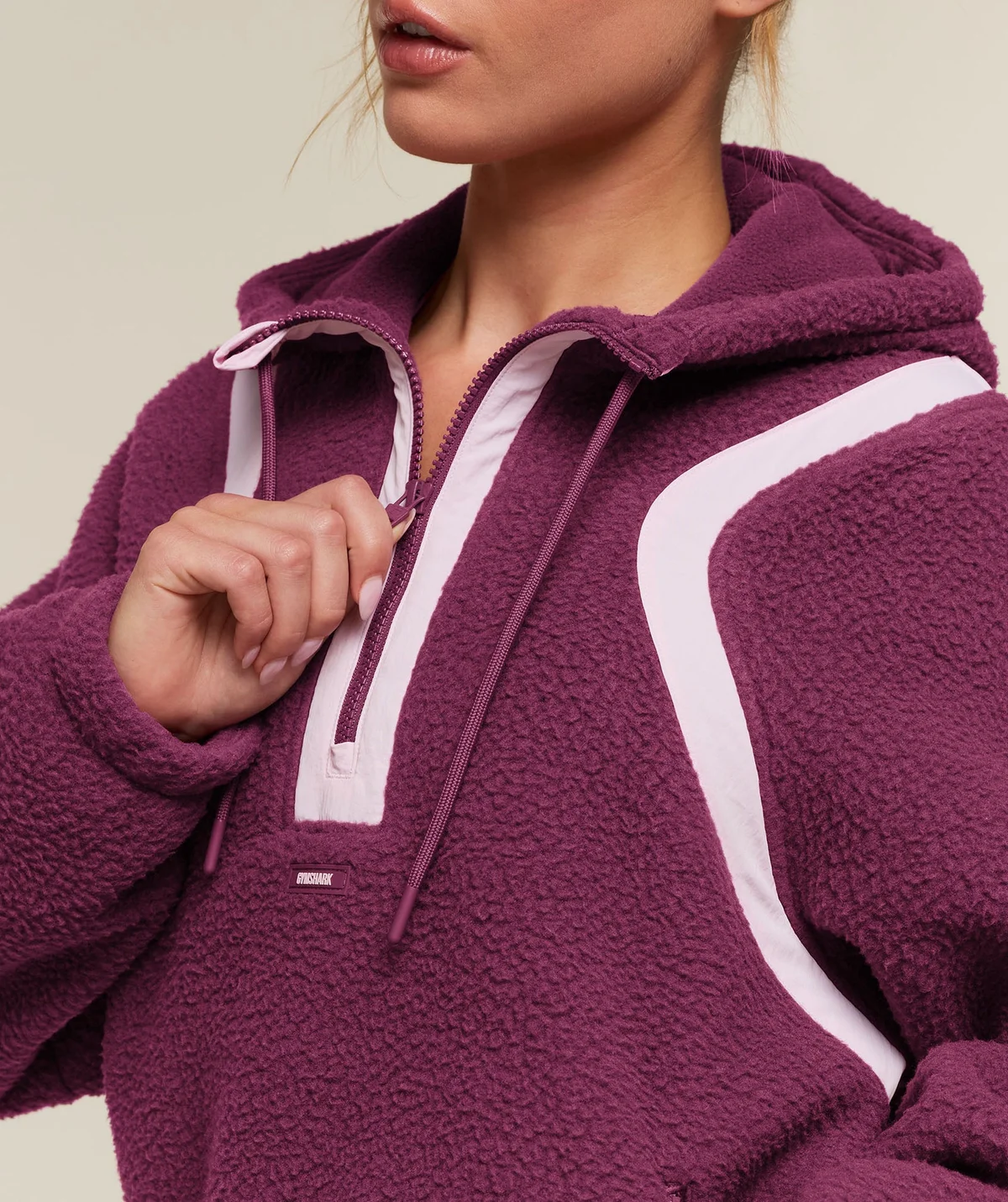 Chaqueta Sherpa con Cierre de 1/4 - imagen 5