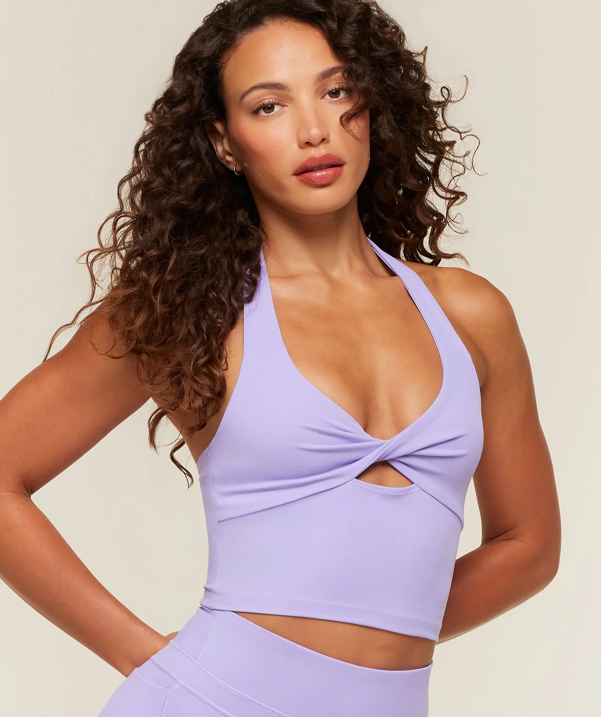 Camiseta sin Mangas Whitney Twist Front - imagen 6