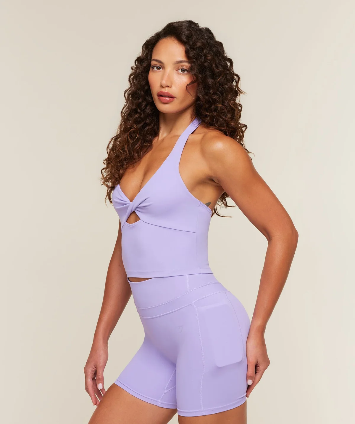 Camiseta sin Mangas Whitney Twist Front - imagen 3