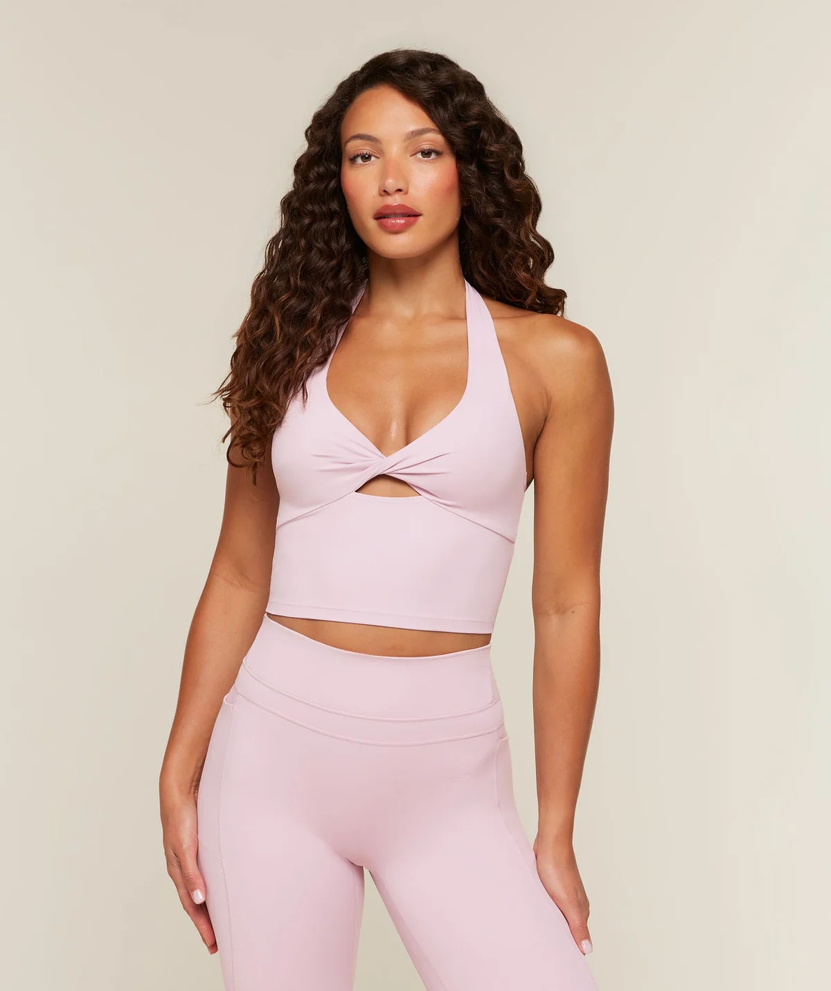 Camiseta sin Mangas Whitney Twist Front