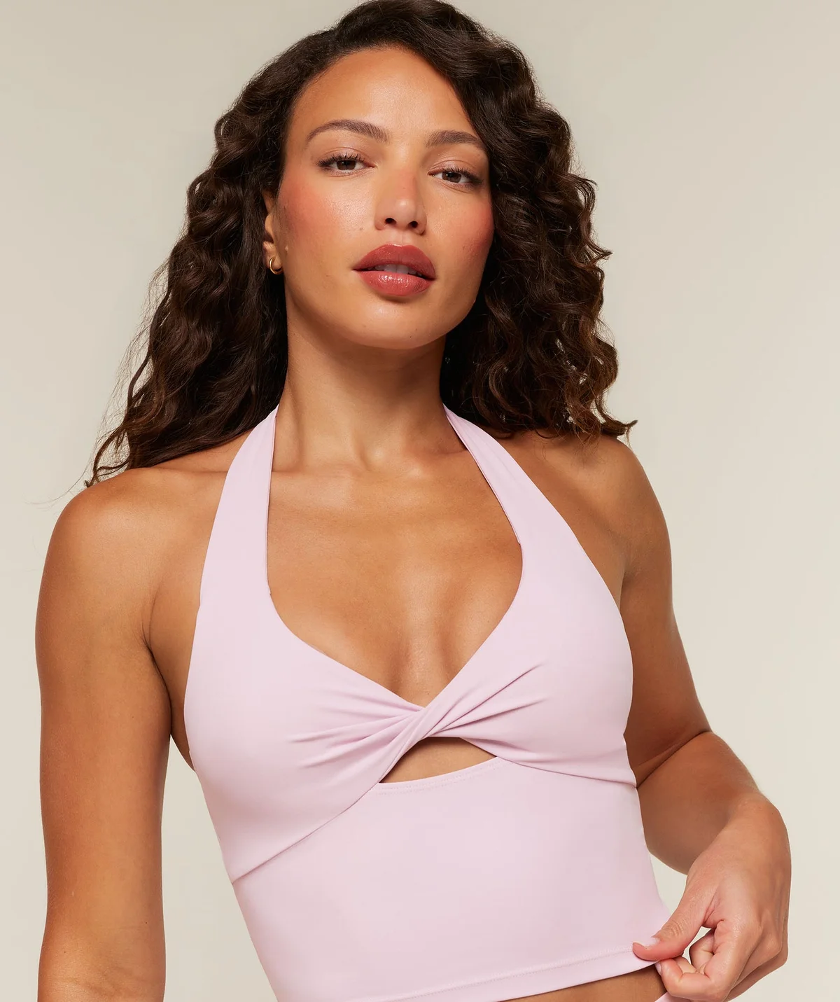 Camiseta sin Mangas Whitney Twist Front - imagen 5