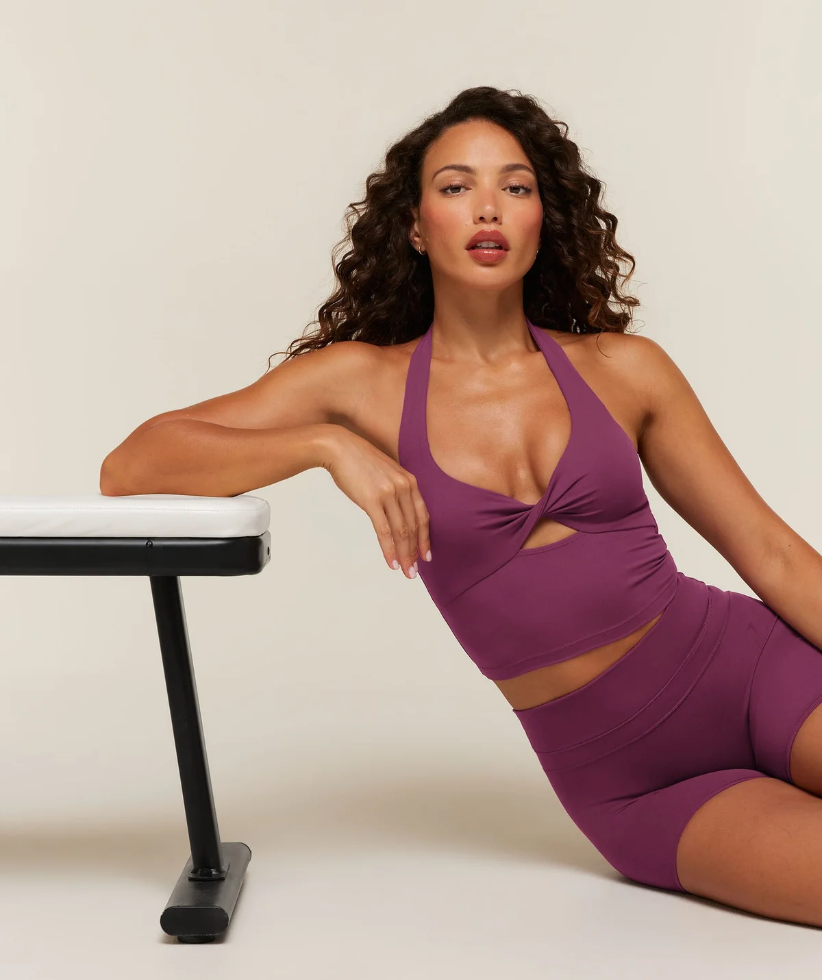 Camiseta sin Mangas Whitney Twist Front - imagen 4
