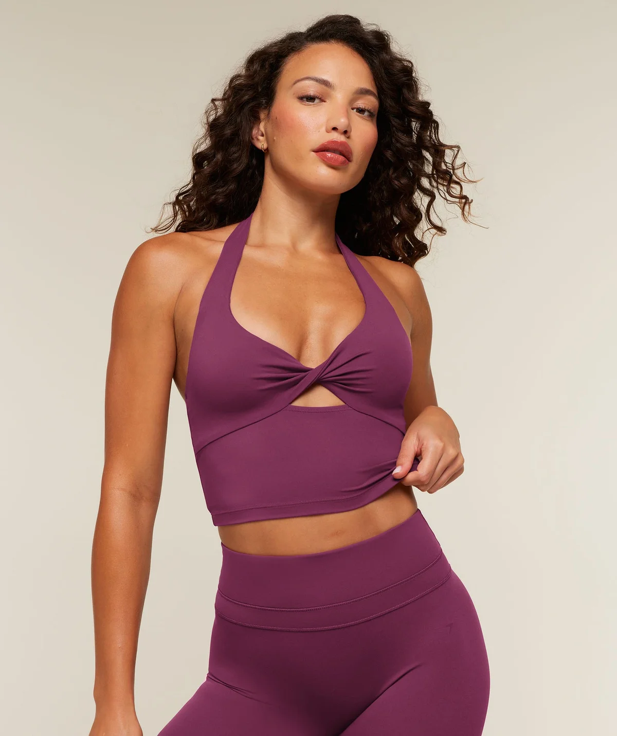 Camiseta sin Mangas Whitney Twist Front - imagen 5