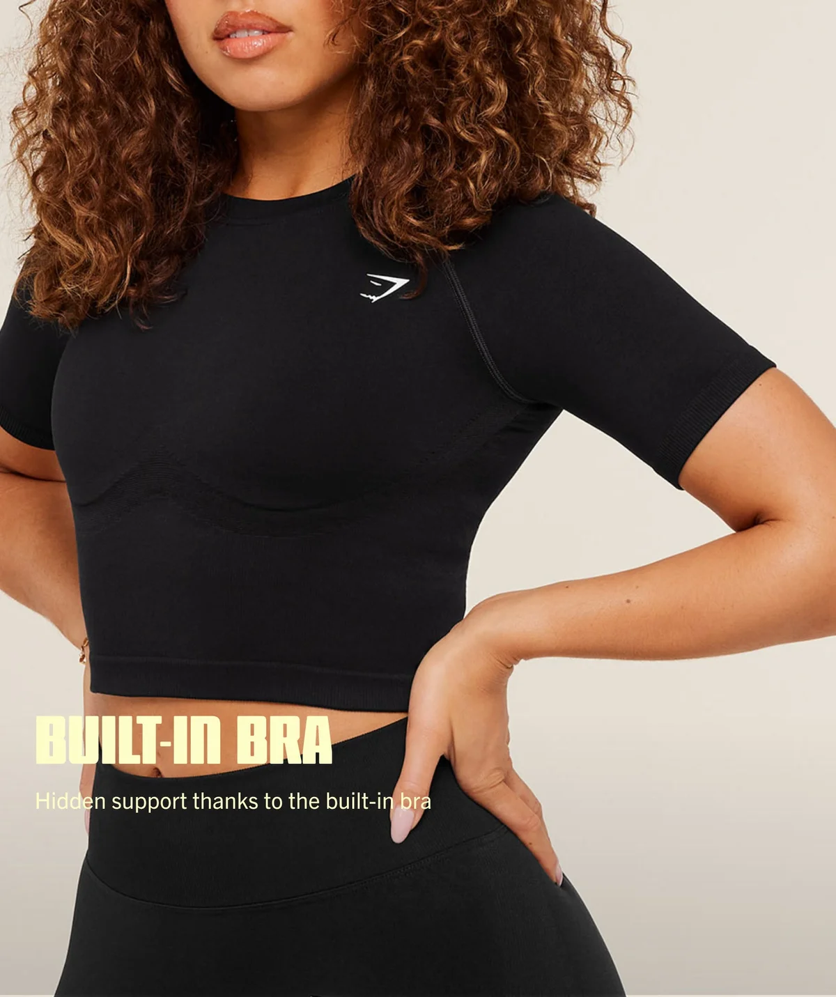 Camiseta de Manga Corta Lift Seamless