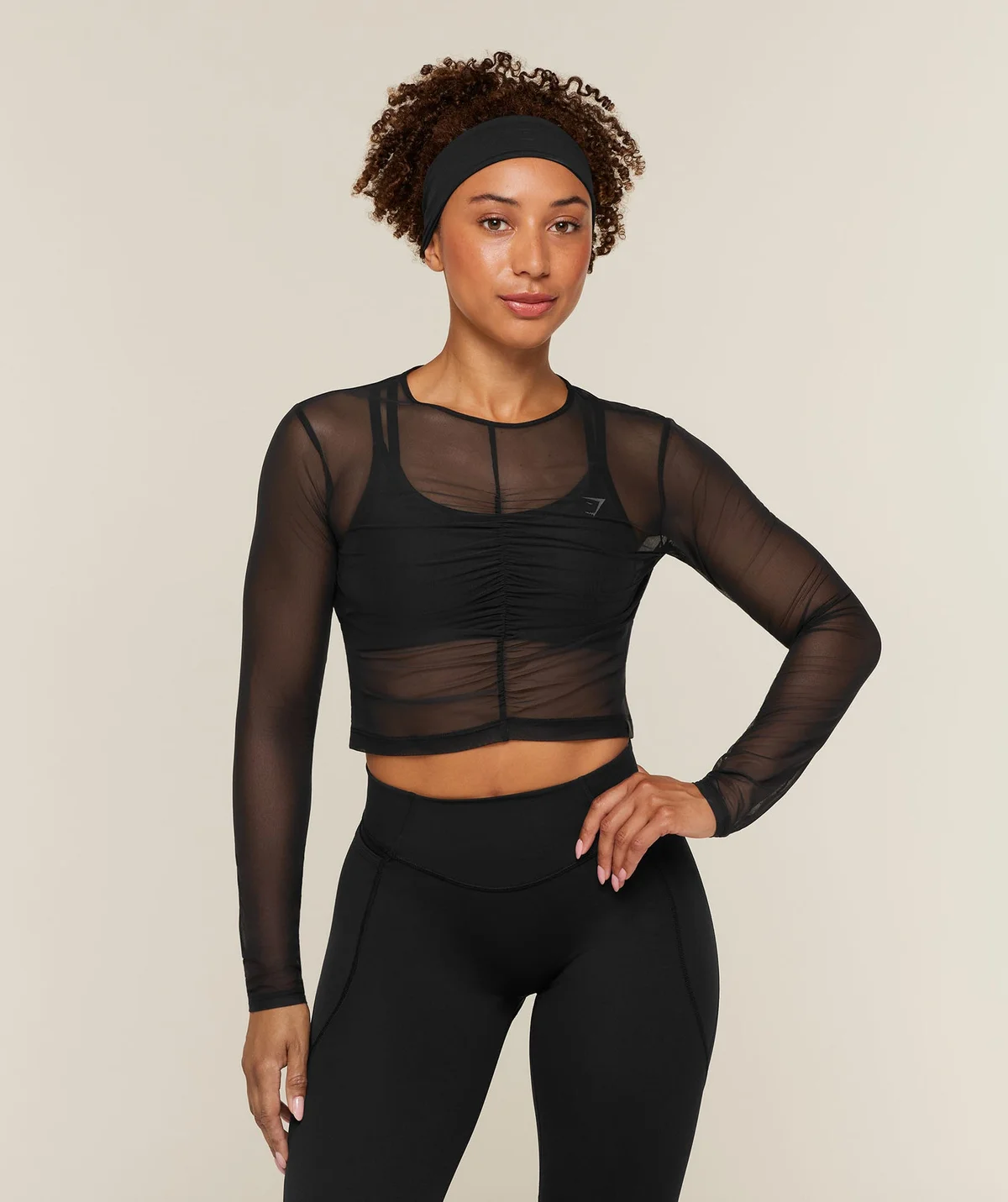Camiseta de Manga Larga Hybrid Mesh