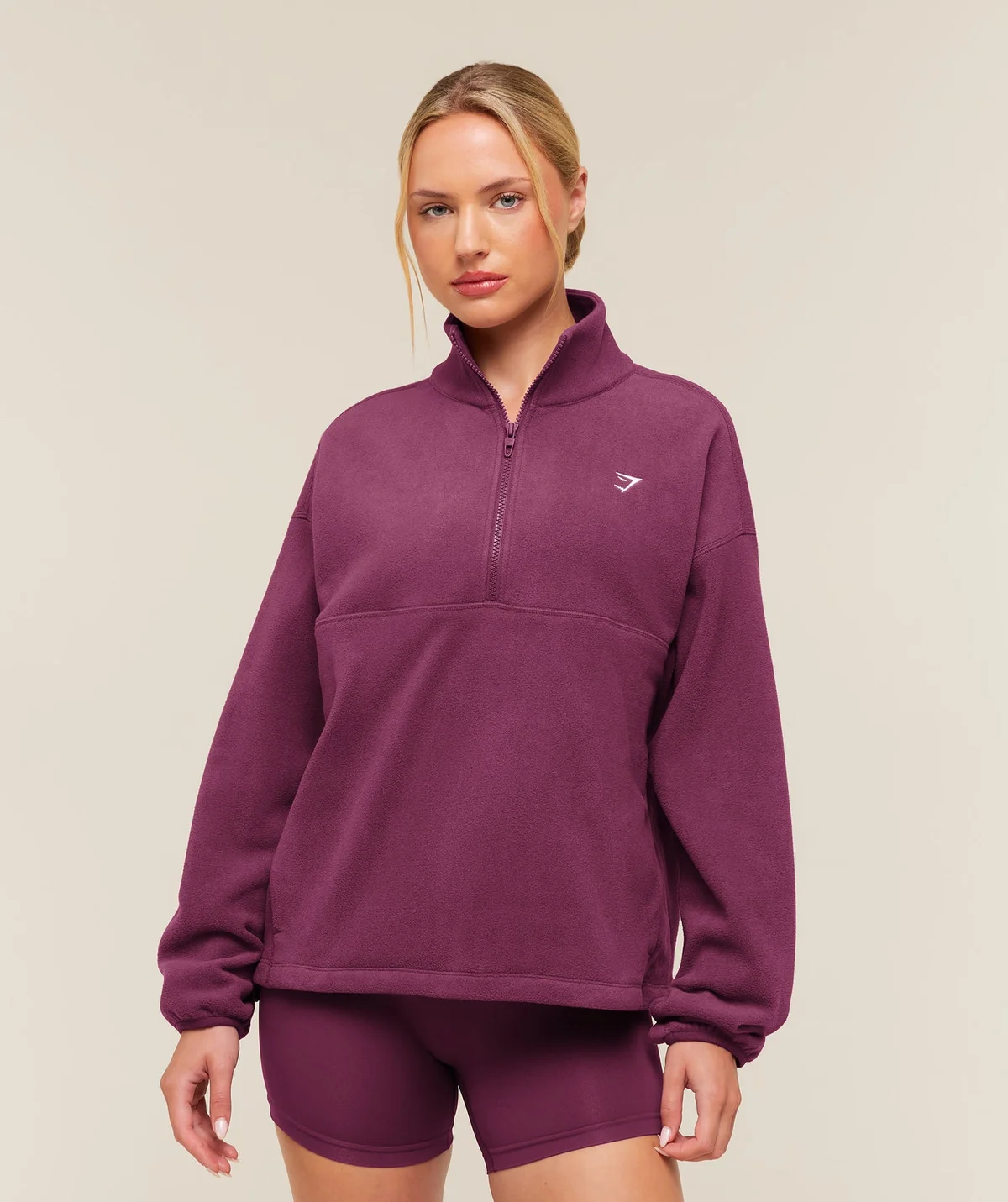 Chaqueta Polar con Medios Cuerdes