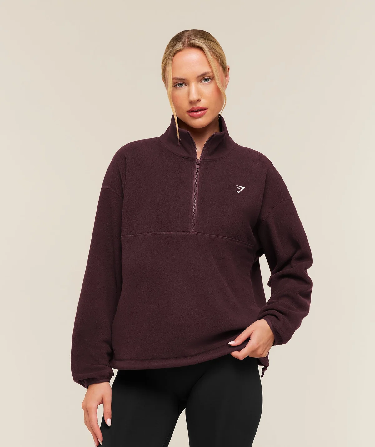 Chaqueta Polar con Medios Cuerdes