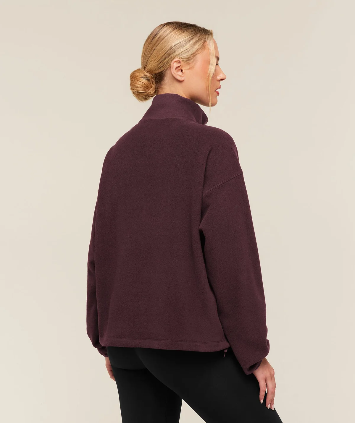 Chaqueta Polar con Medios Cuerdes