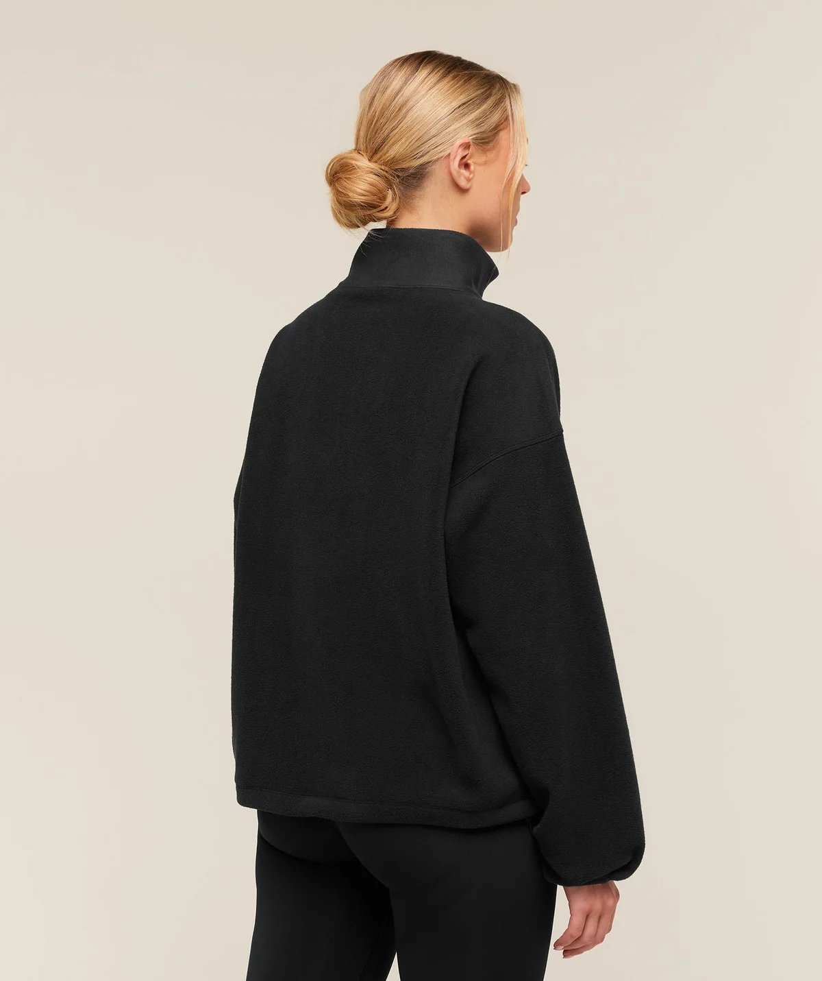 Chaqueta Polar con Medios Cuerdes