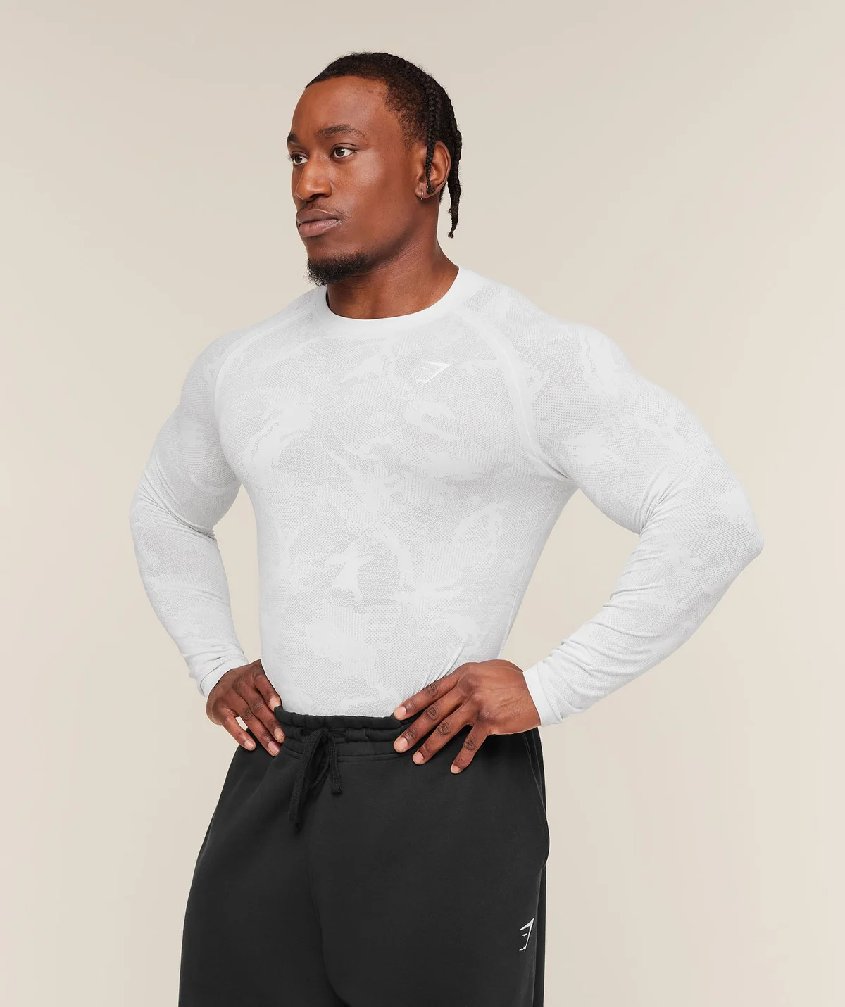 Camiseta de Manga Larga Geo Seamless