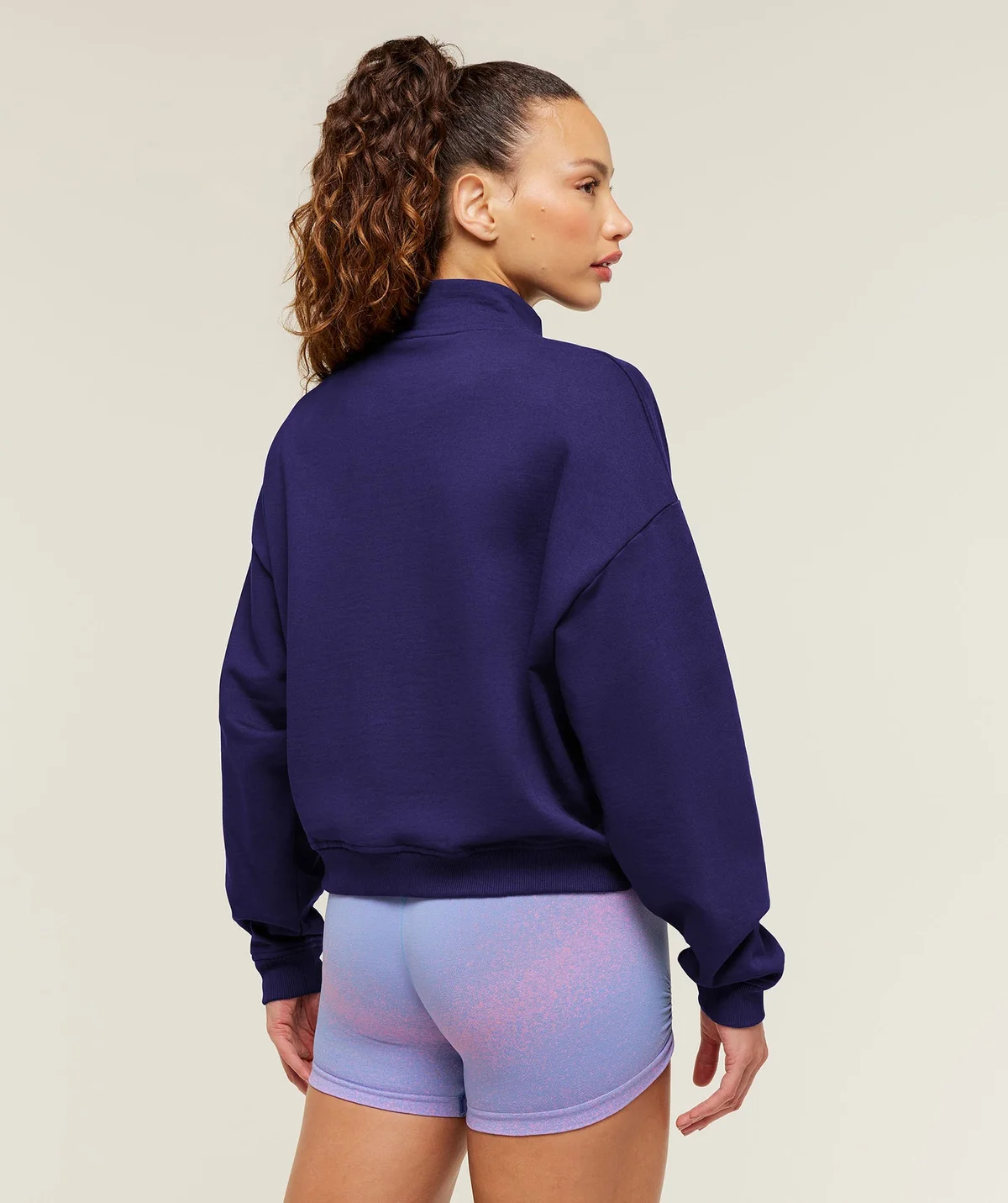 Chaqueta Script Embroidery con Cremallera Completa - imagen 3