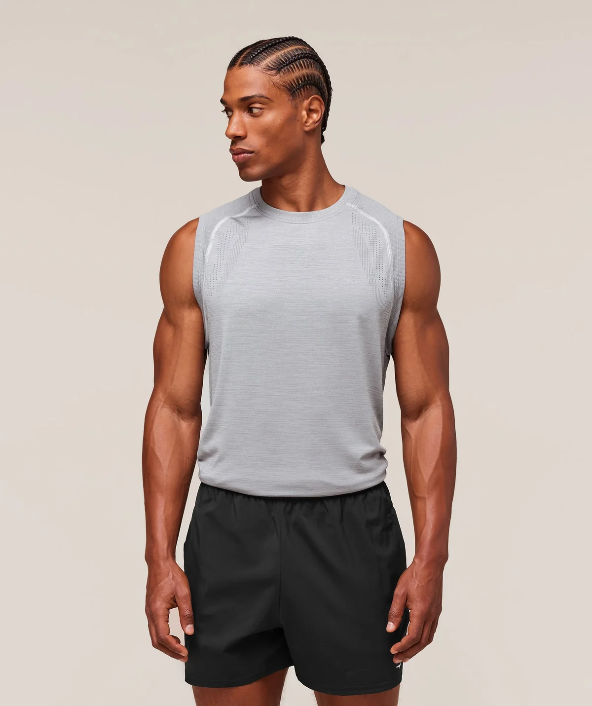 Camiseta sin Mangas Versatile Seamless