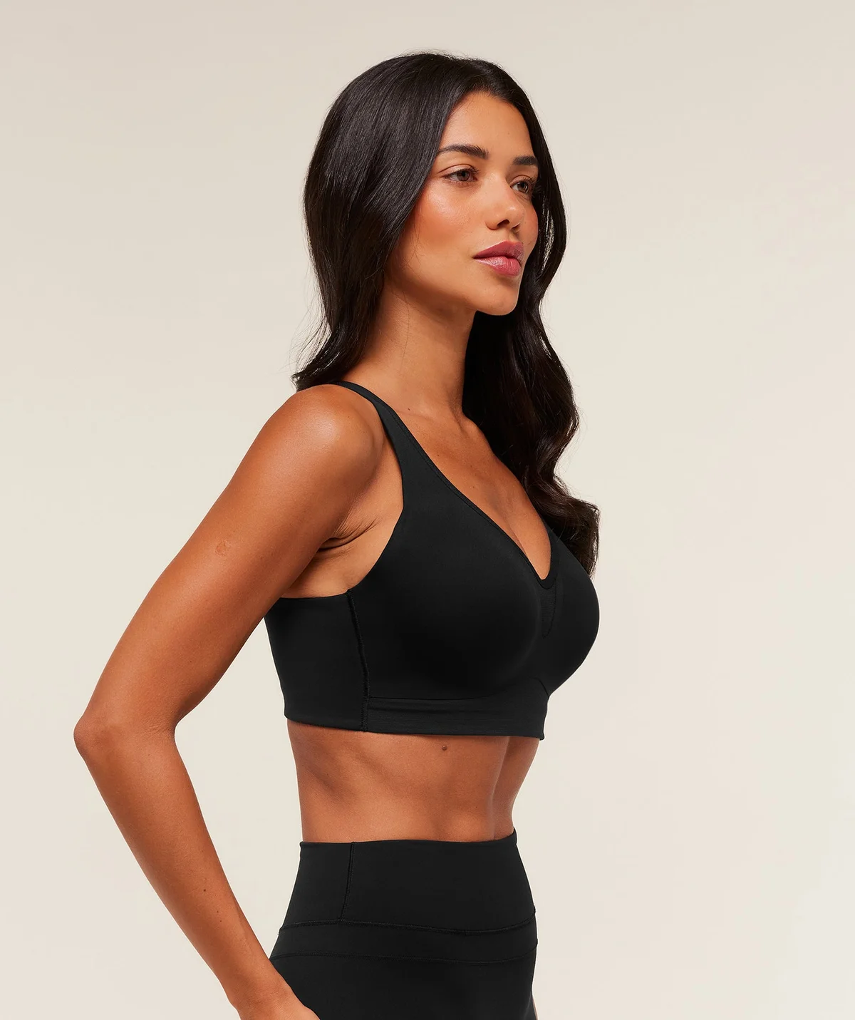 Top Deportivo de Alto Soporte con Cuello en V - imagen 3
