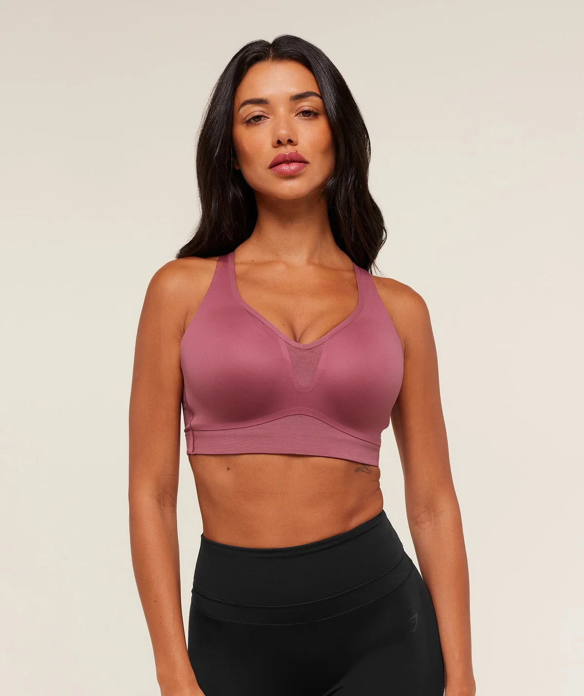 Top Deportivo de Alto Soporte con Cuello en V