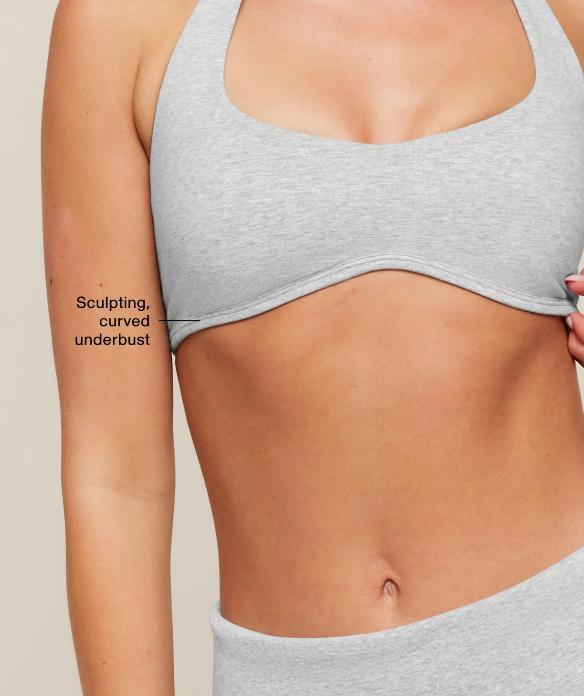 Top Deportivo CottonMove Halterneck - imagen 3
