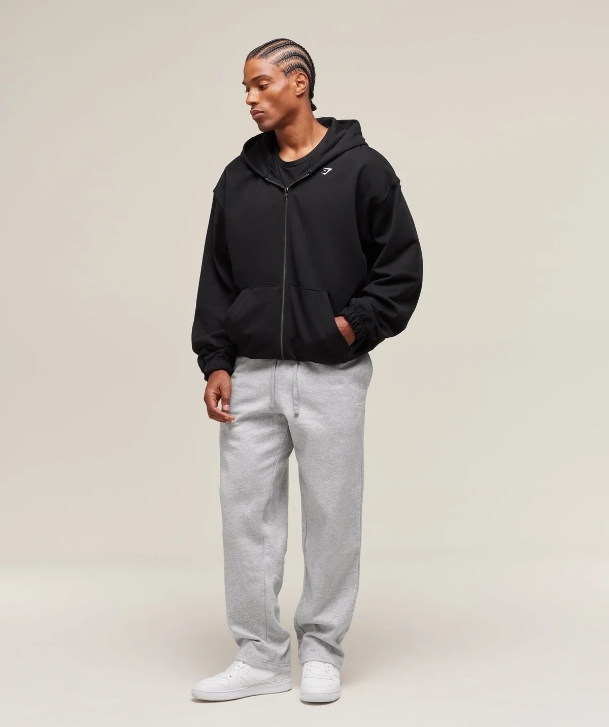 Pantalón Jogger Crest de Corte Recto - imagen 3