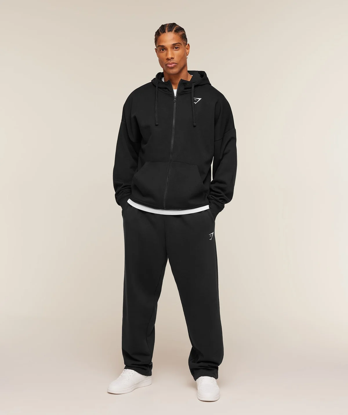 Sudadera con Capucha Oversized Essential con Cremallera - imagen 5