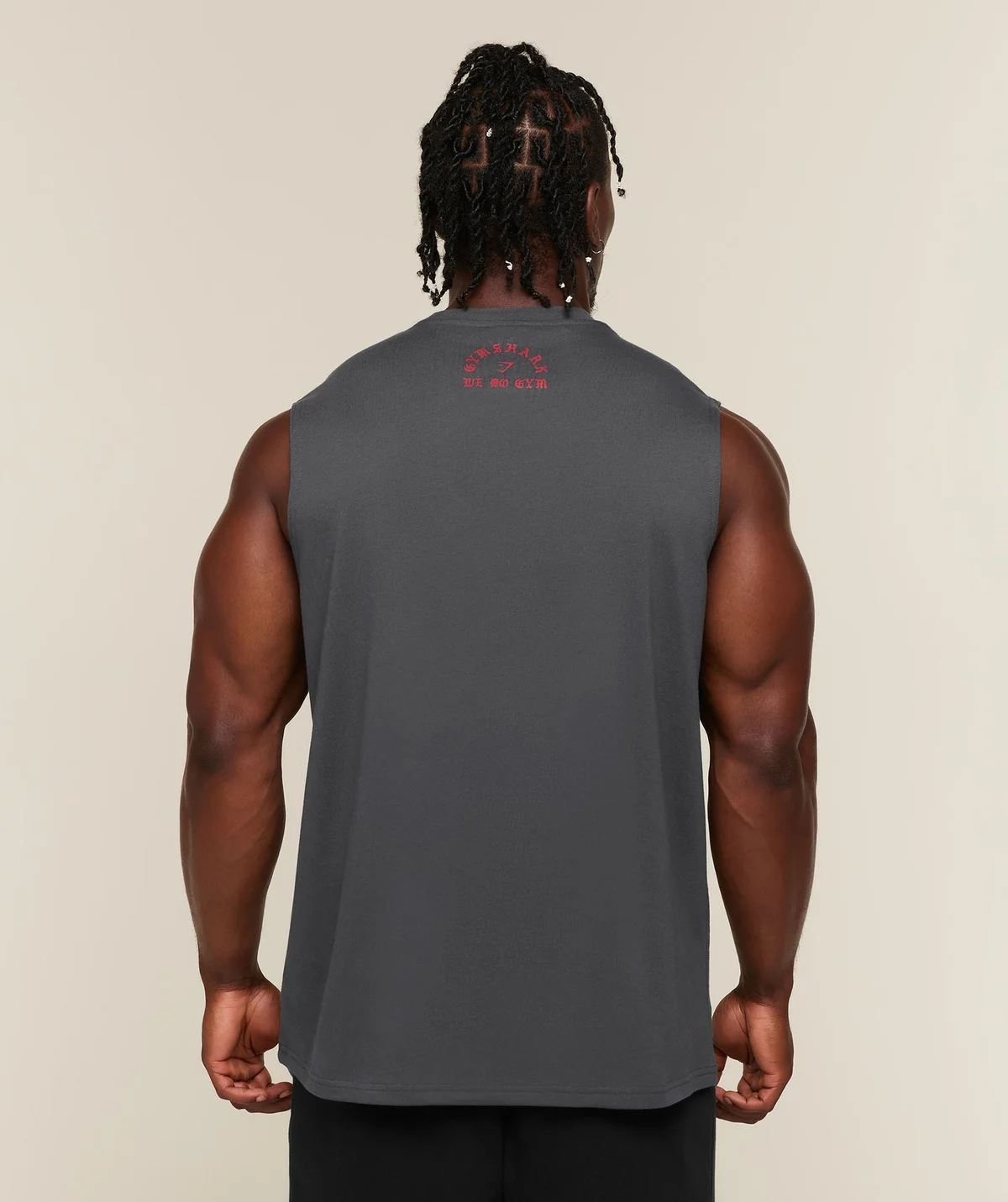 Camiseta sin Mangas Lifting Statue Graphic