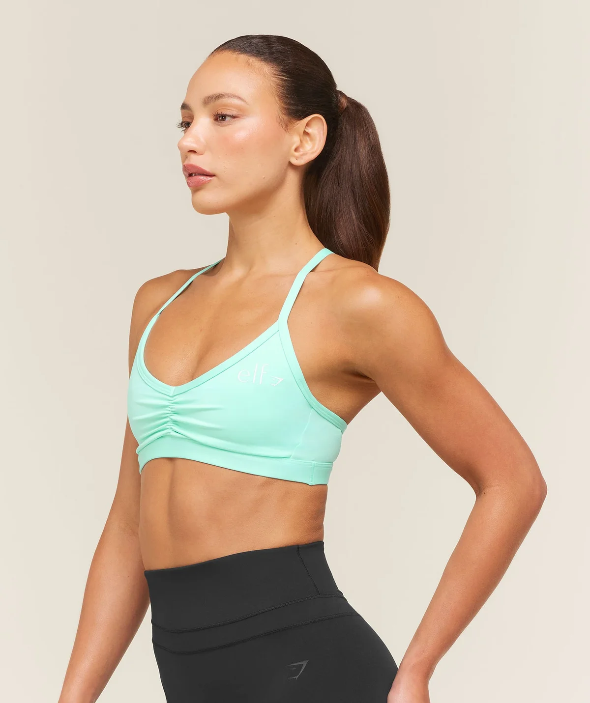 Top Deportivo Light Support Ruche Strappy Back - imagen 3