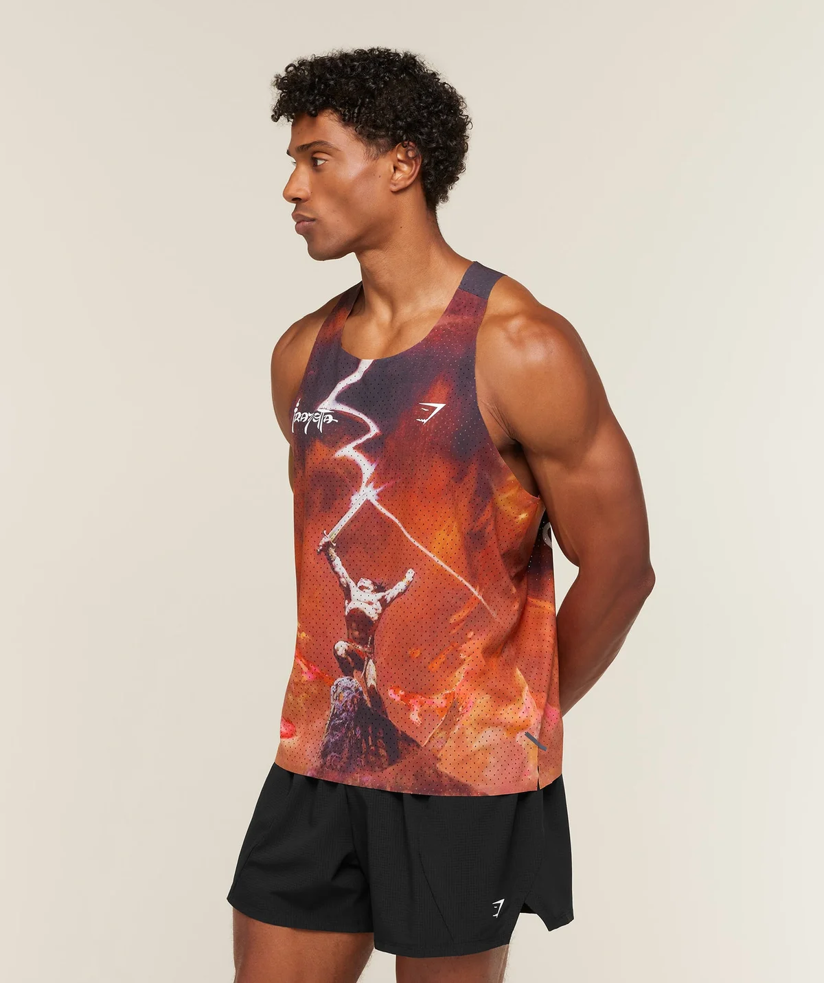 Camiseta sin Mangas Run Club x Frazetta - imagen 3