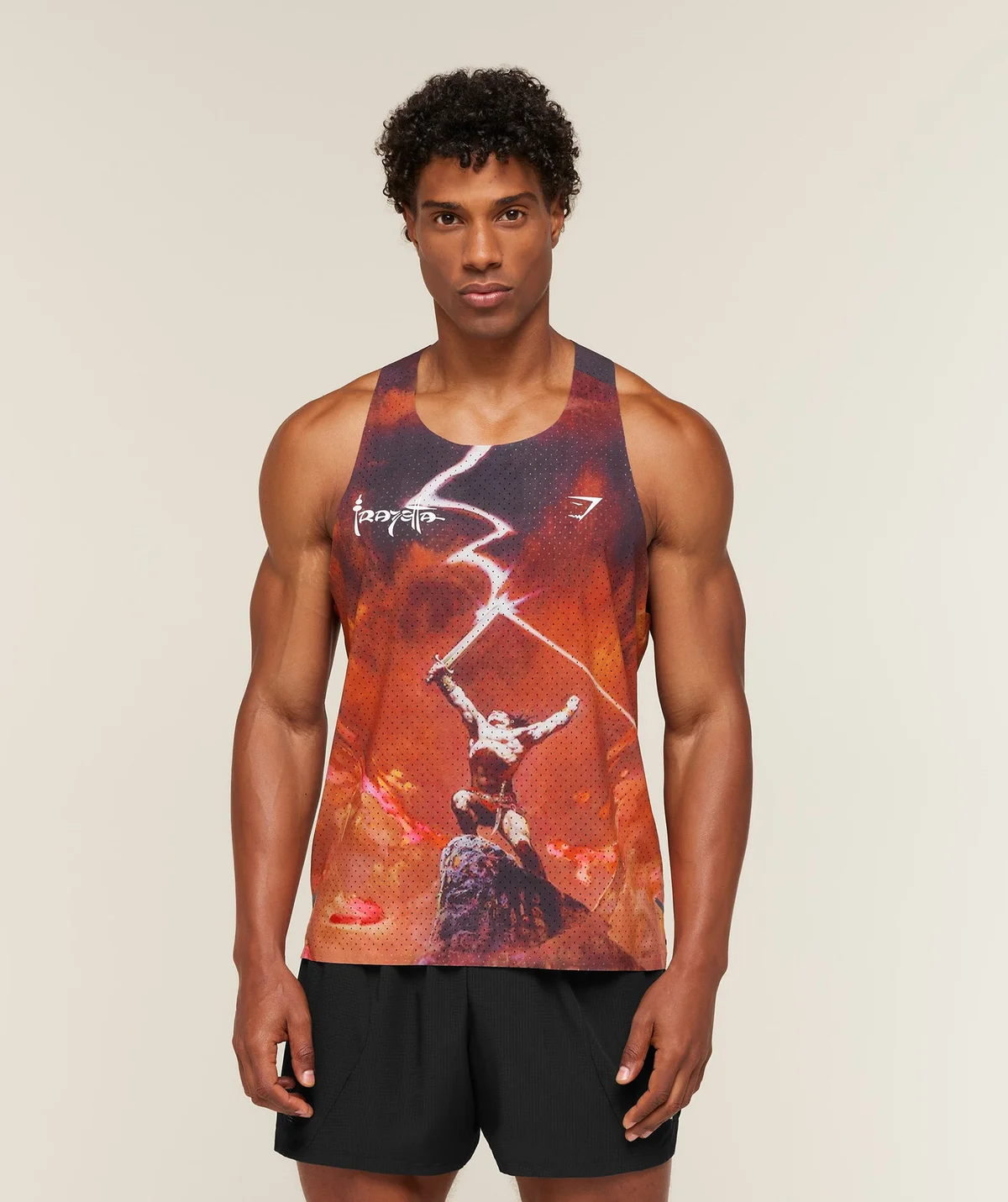 Camiseta sin Mangas Run Club x Frazetta