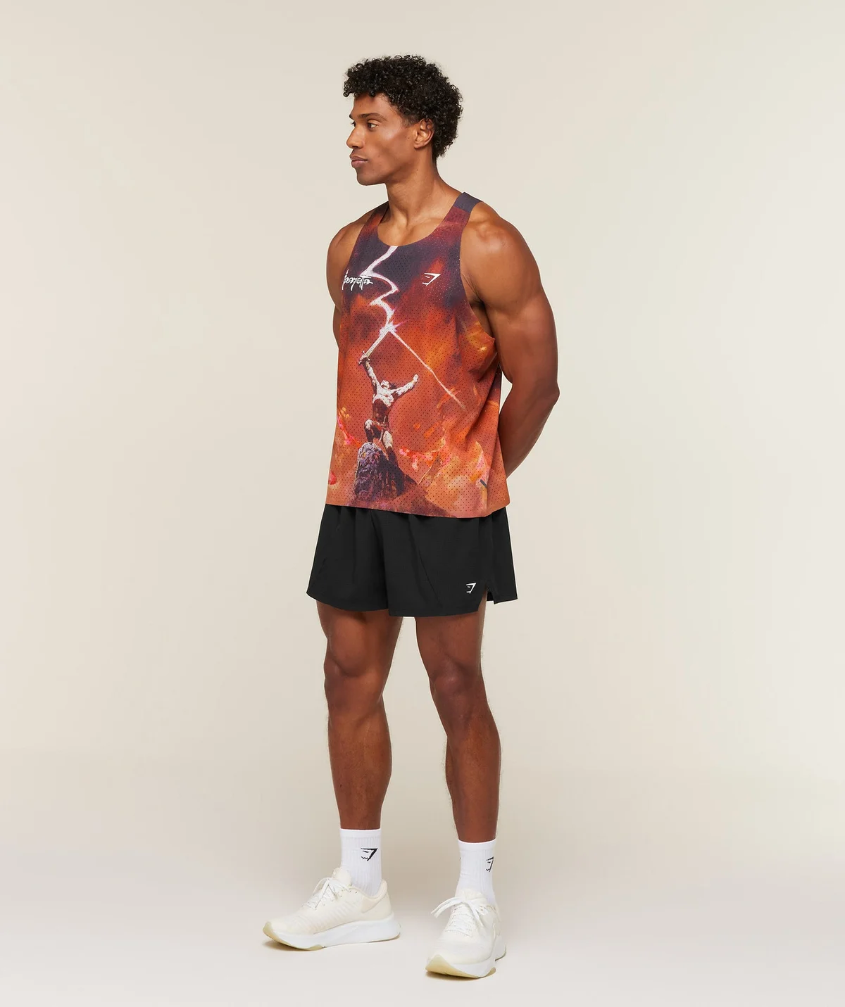 Camiseta sin Mangas Run Club x Frazetta - imagen 4