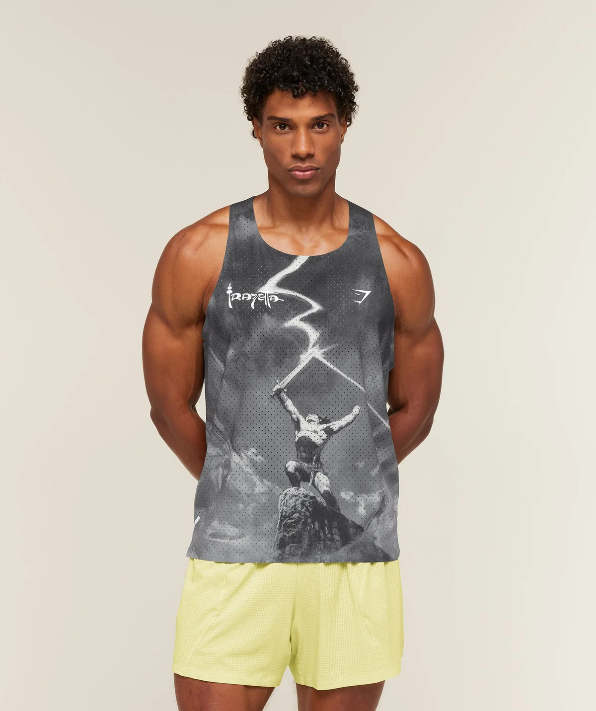 Camiseta sin Mangas Run Club x Frazetta