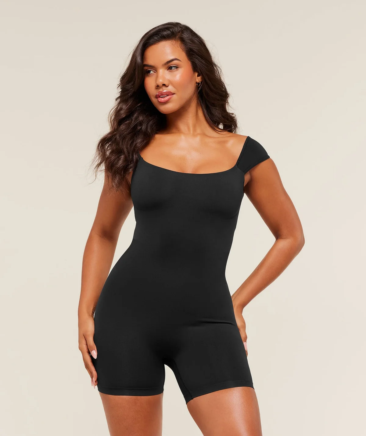 Enterizo Soft Sculpt con Manga Sisa